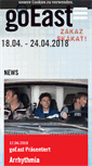 Mobile Screenshot of filmfestival-goeast.de